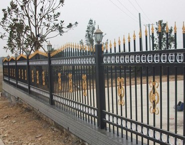 牡丹江铁艺栅栏使用案例